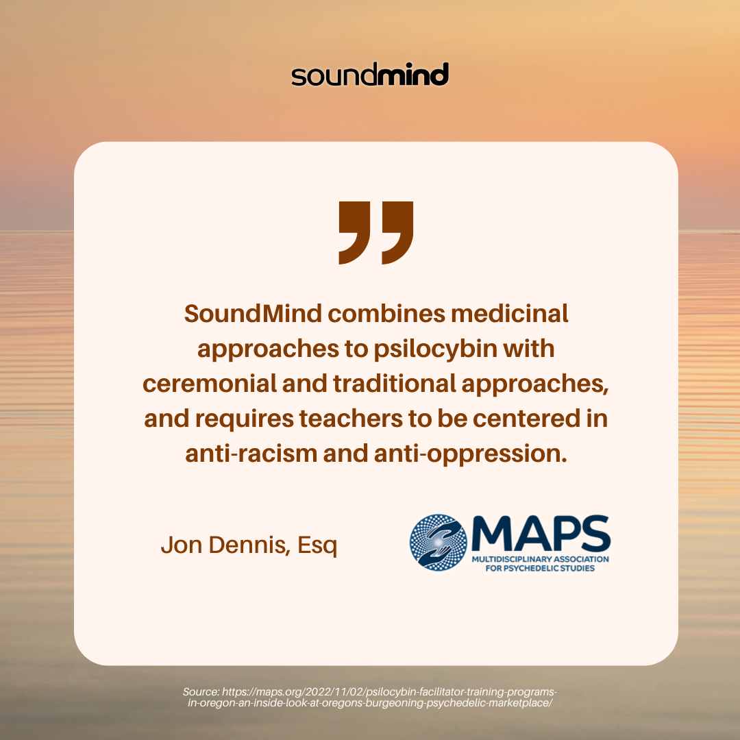 MAPS features SoundMind’s Psychedelic Facilitator Training Program