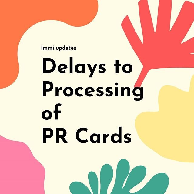 Estimated processing times for PR cards (both new and renewals/replacements) were recently updated by IRCC and have significantly increased as follows:⠀
⠀
Renewal or replacement card: 174 days⠀
New PR card: 108 days⠀
⠀
Something to keep in mind if yo