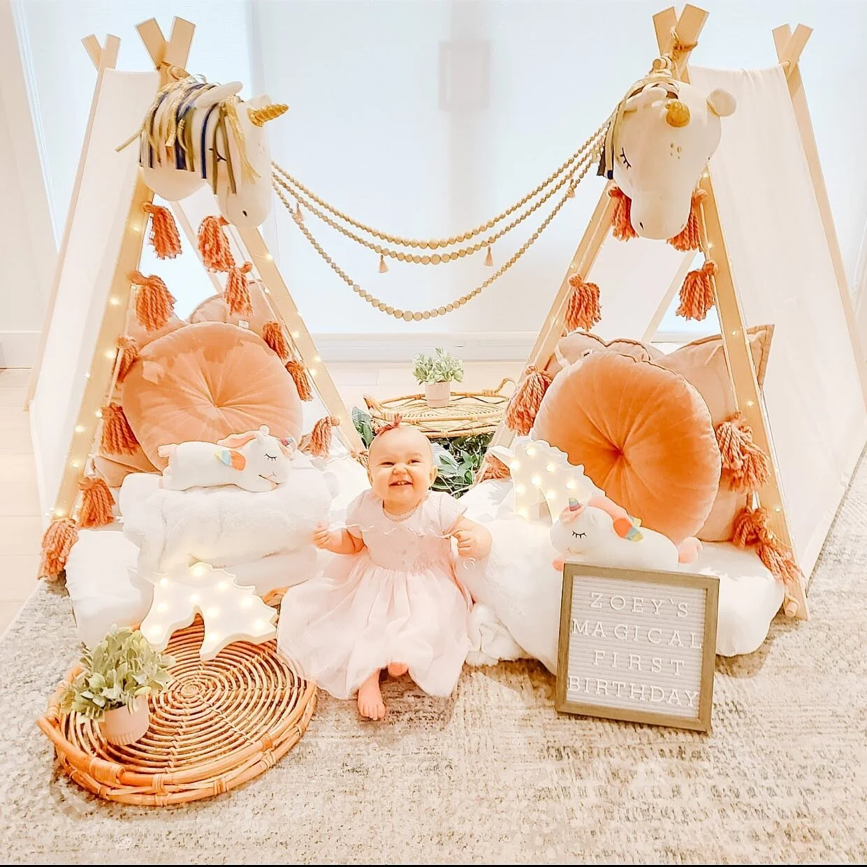 Zoey&rsquo;s Magical First Birthday ✨🦄💖 

Last weekend, we celebrated Zoey&rsquo;s first birthday. I struggled with how to make it as special as the celebration we had for Alena&rsquo;s first birthday with our current Covid restrictions. 

Well, th