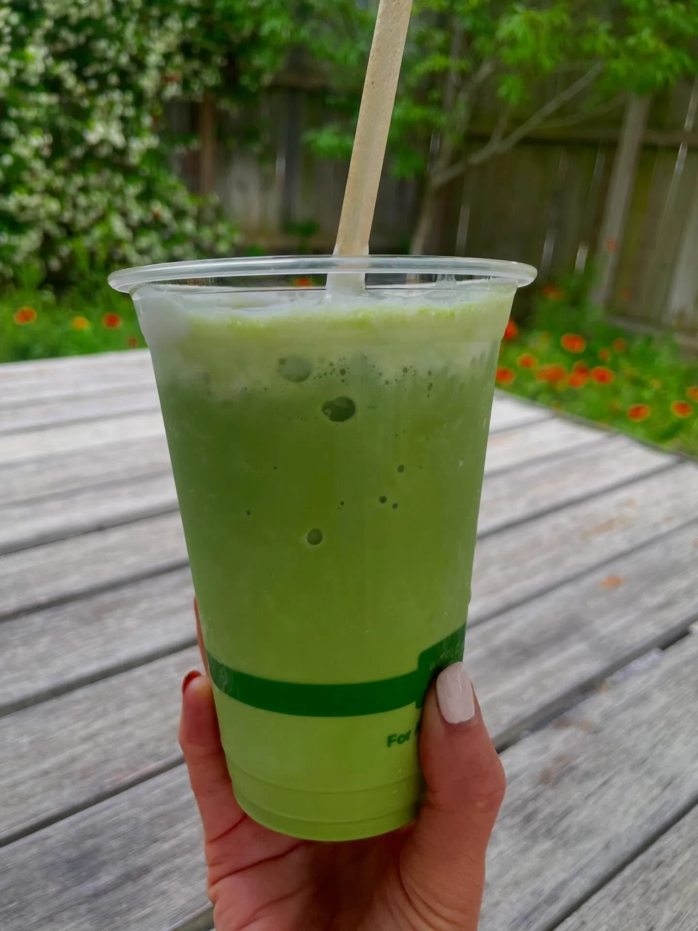 Summertime Frozen Matcha is here! We blend 3grams of our Nekohama organic ceremonial matcha, our freshly made almond creme, maple syrup and a secret, nutrient dense superfood powder rich in vitamins. No artificial sweeteners, gums, thickeners. I guar