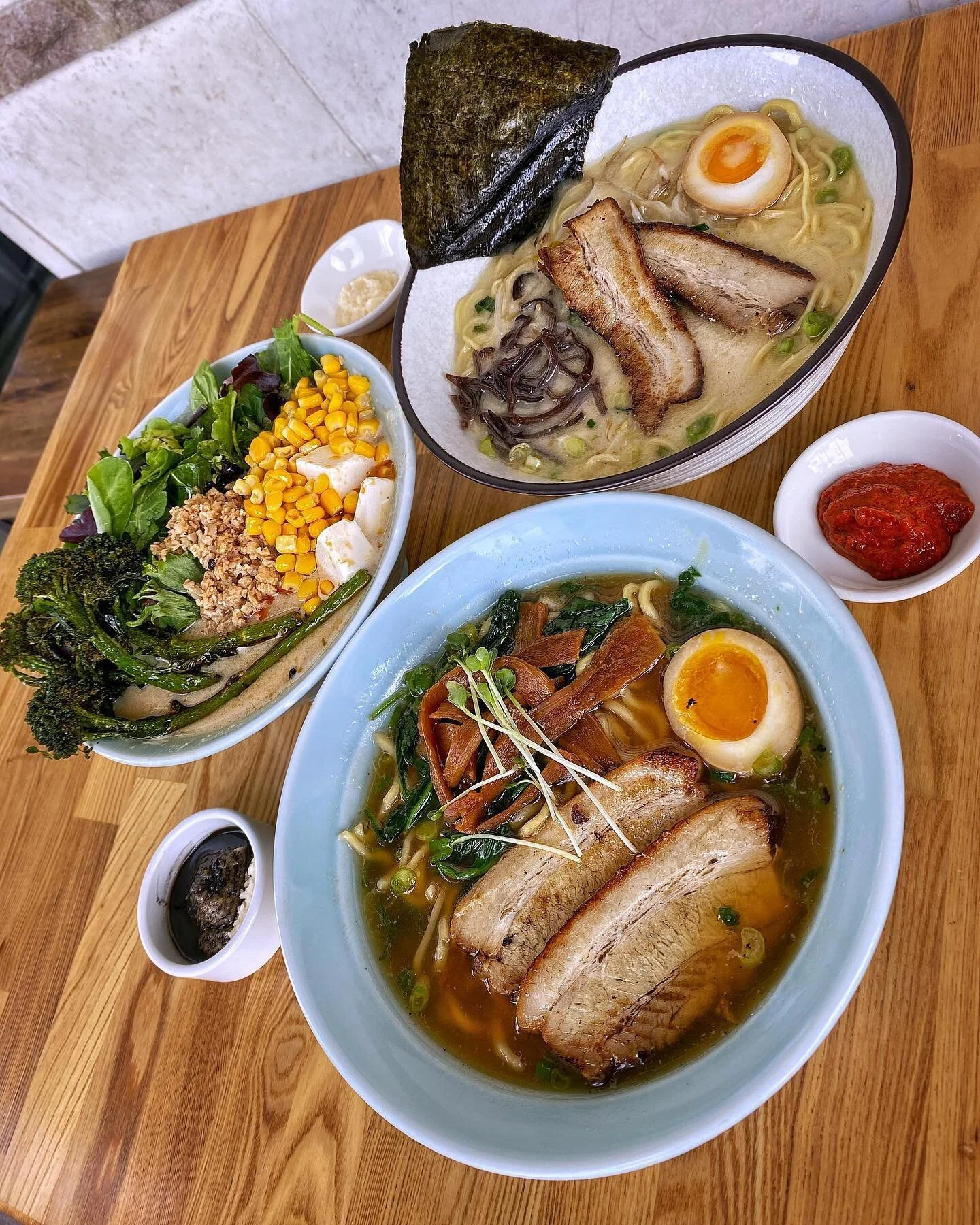 We hope your all enjoying your Labor Day weekend 🙌 Who's got plans to visit us for a bowl of our Ramen ⁉️😋 #hironoriramen