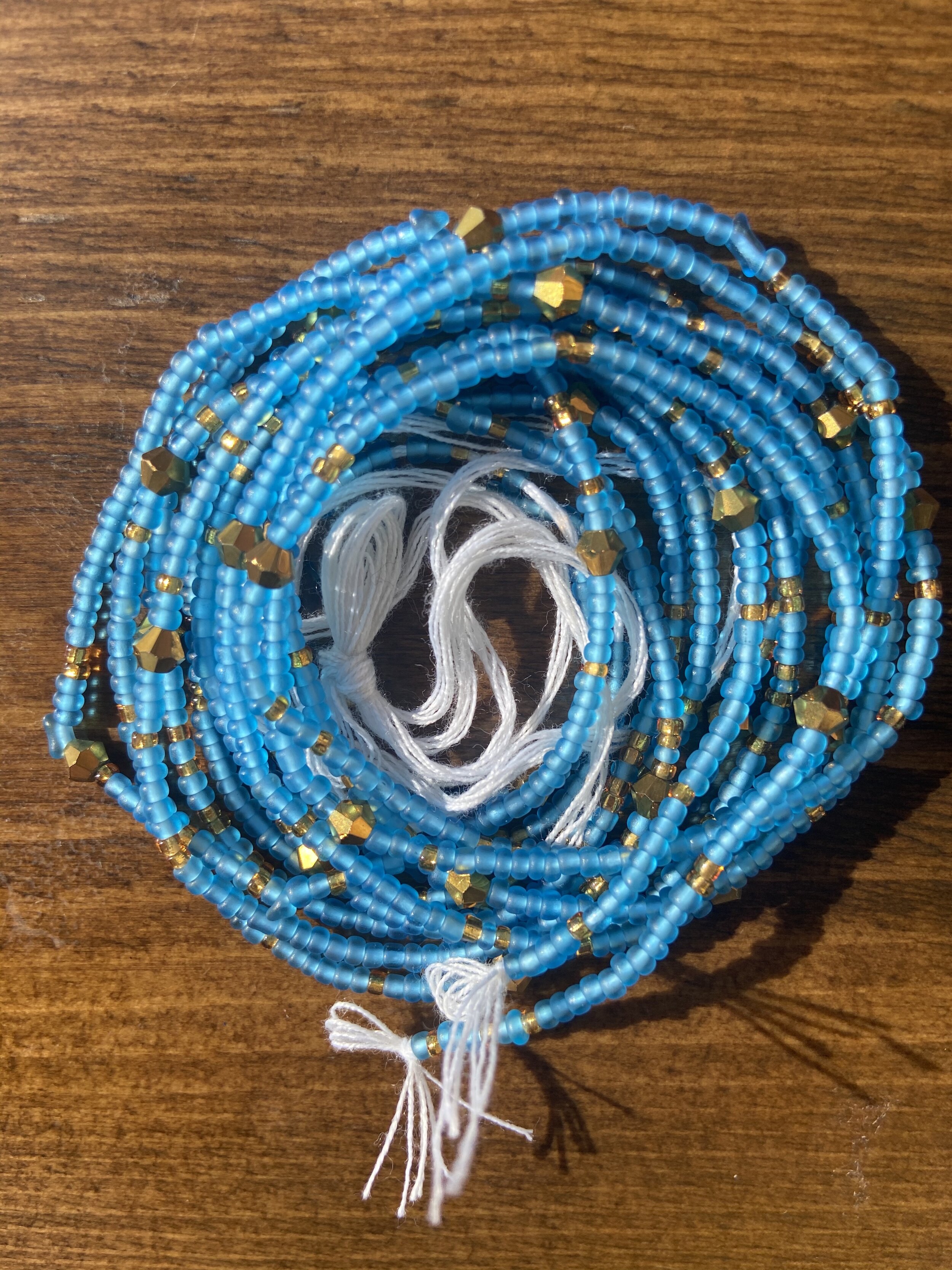 Baby Blue &amp; Gold