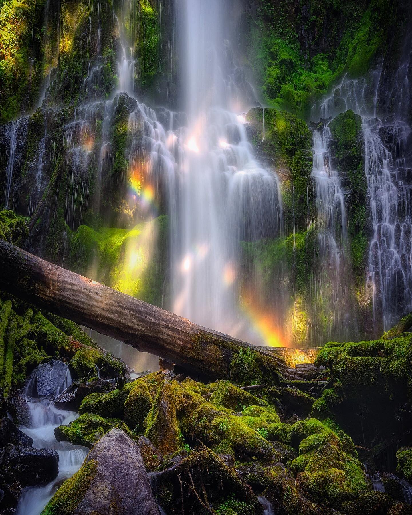 Sometimes you plan a shot, sometimes you get a hunch to go somewhere, show up and click the perfect capture. 

The latter was the case for this one, as I definitely didn&rsquo;t anticipate the late afternoon sun creating these beautiful rainbows in t