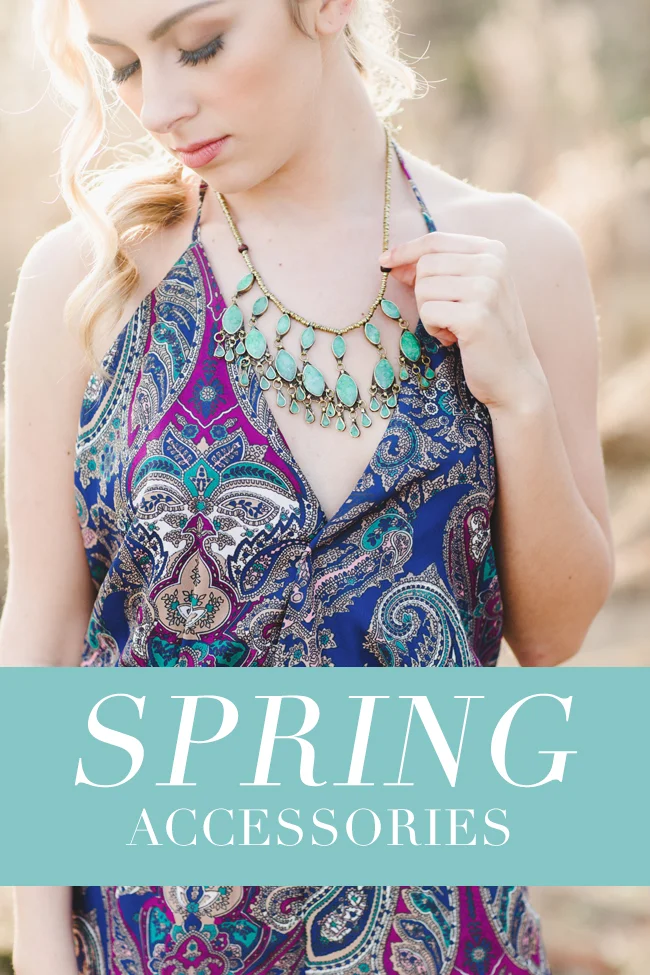 Style Me Mondays - #8 - Spring Accessories 