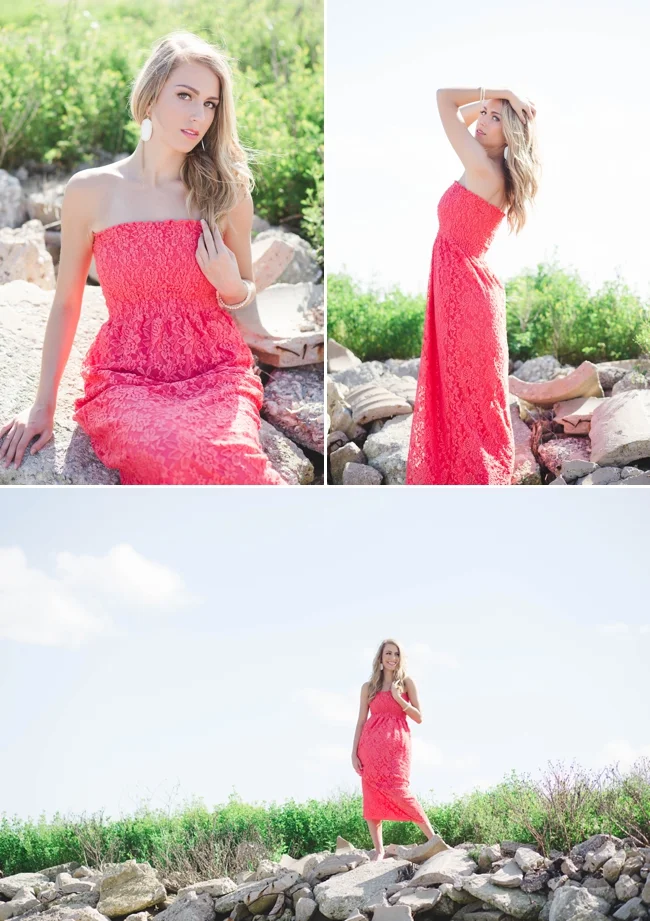 Beach Photoshoot - Friendswood Senior Portrait Photographer