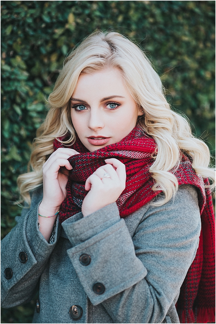 Harper - Winter Houston Senior Shoot