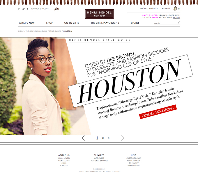 Ling Wang Photography on Henri Bendel