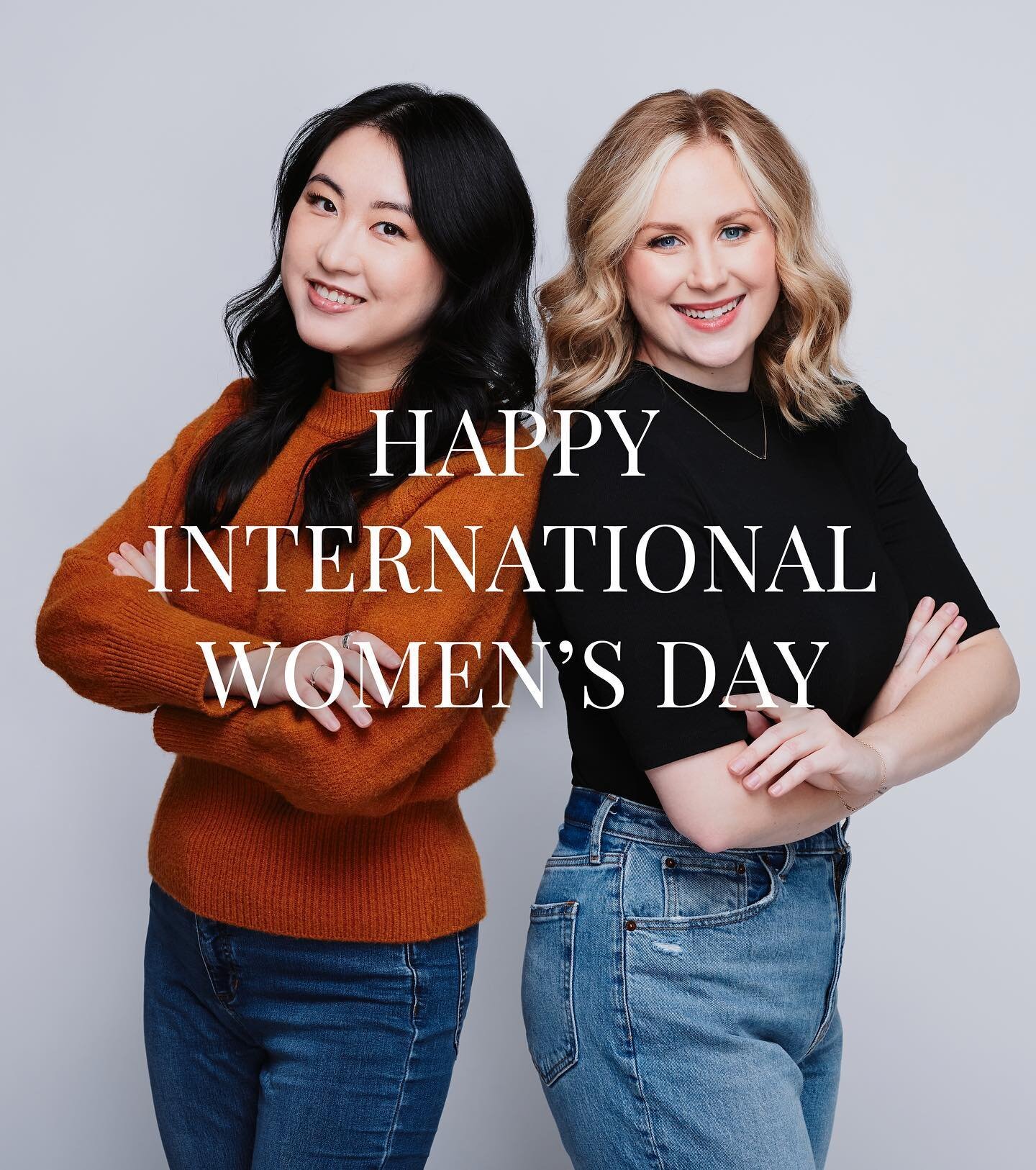 Happy International Women&rsquo;s Day! 

As a female owned business, it gives us so much pleasure to work with amazing women of all ages every day.  For all the single gals, the moms, the students, the graduates, home makers, boss ladies, and all the