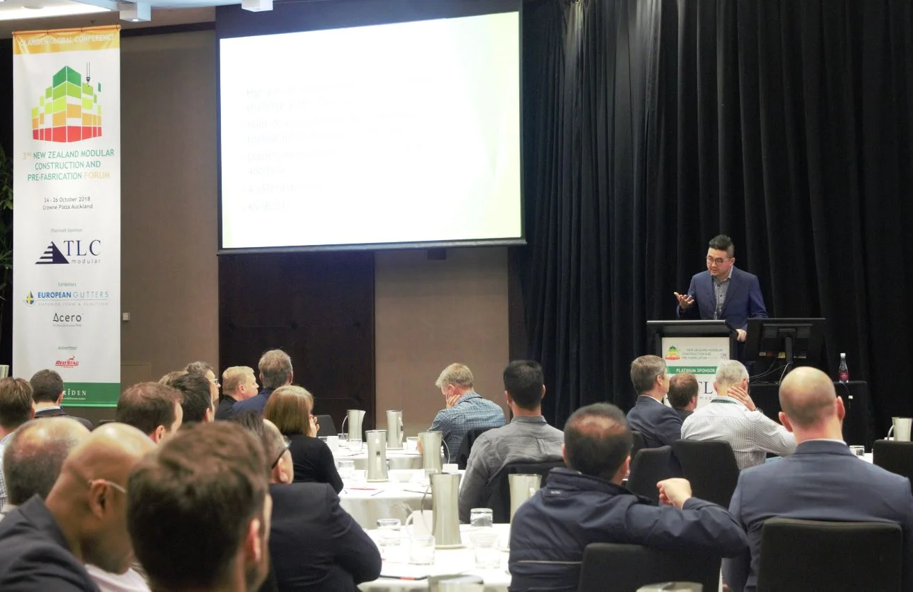 Distinguished Speaker – Dr John Jing – 3rd NZ Modular Construction and Pre-Fabrication Forum, Auckland, NZ