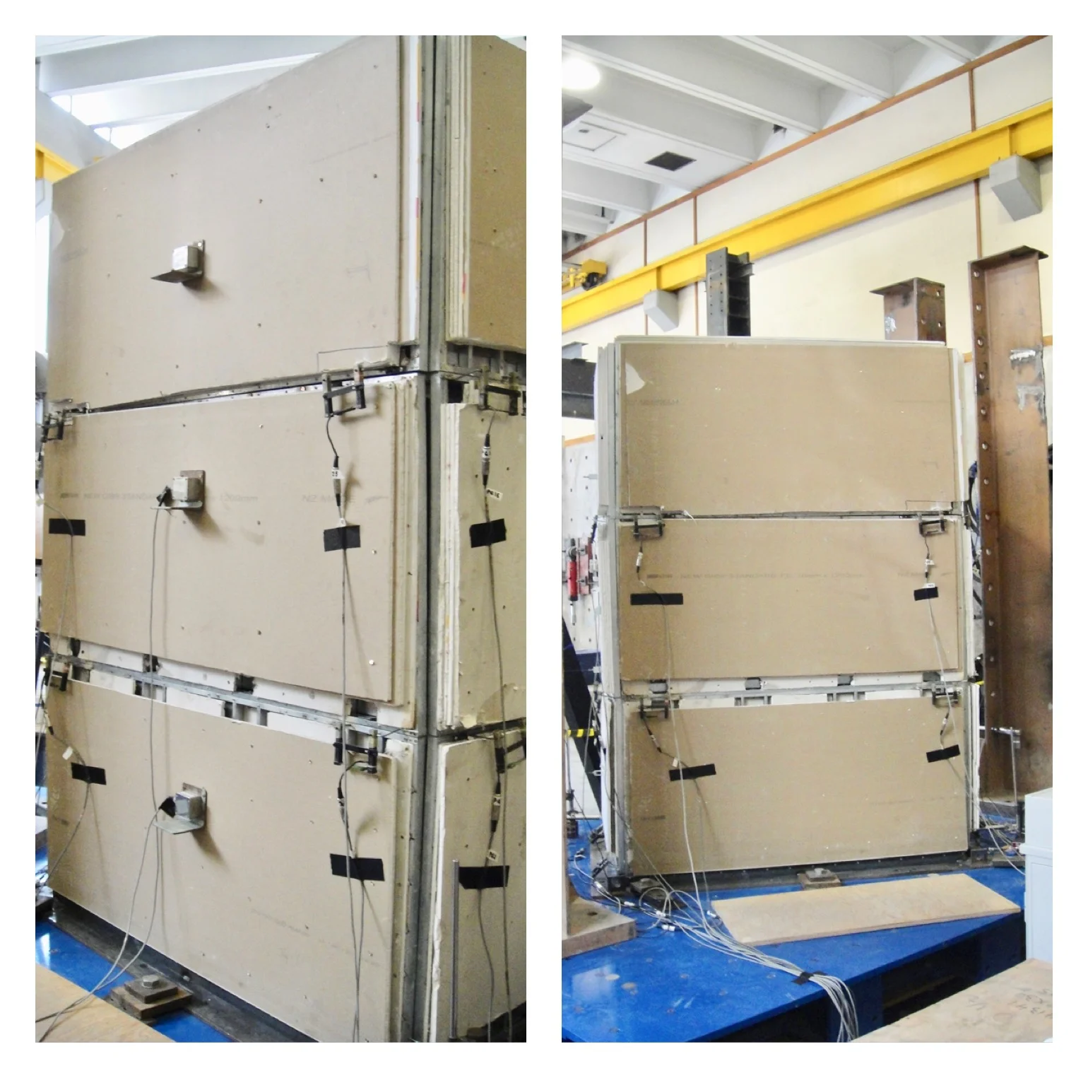 R&amp;D – Seismic testing of three-storey light steel framed modular structure on shake table