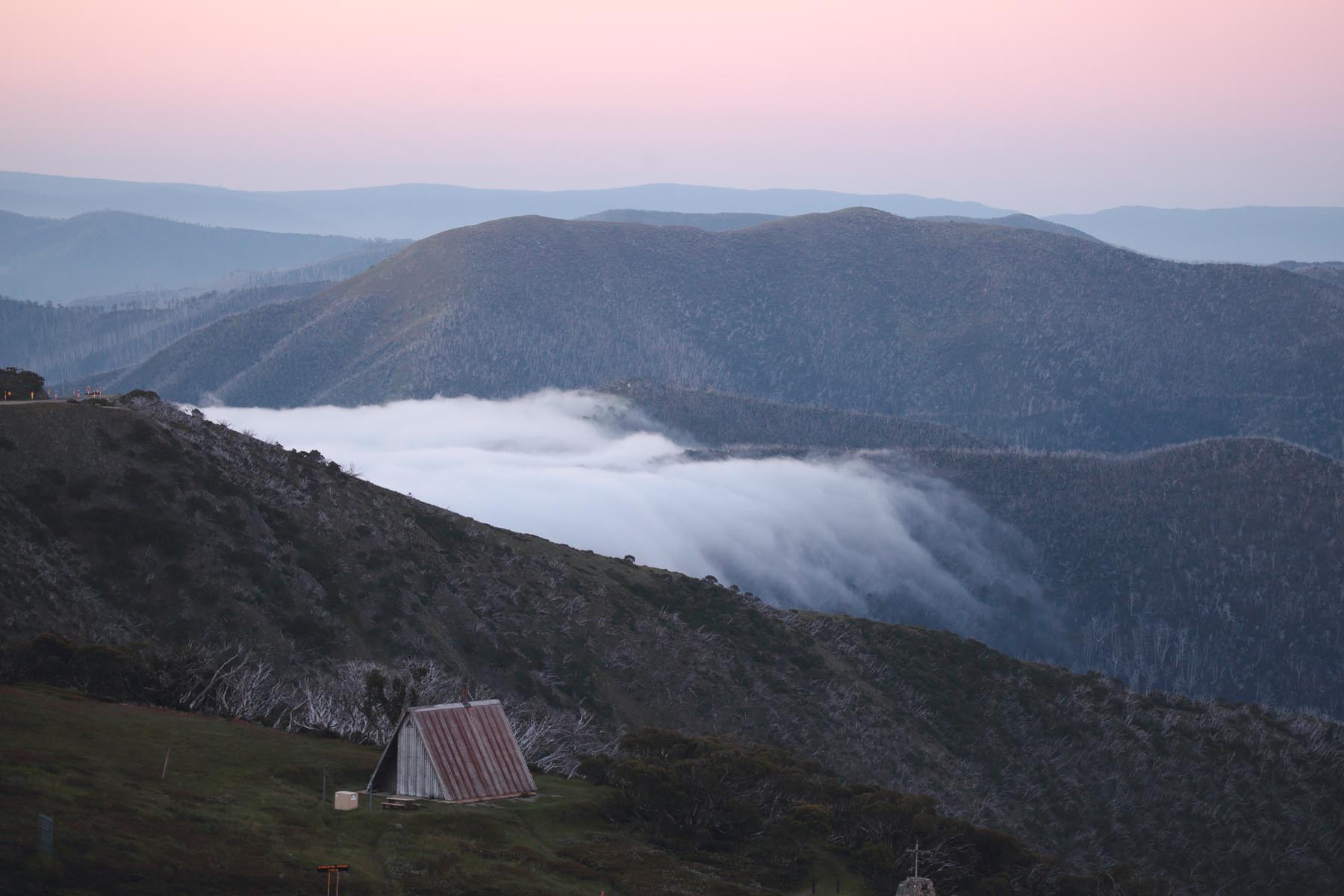 Hut at Mt Hotham