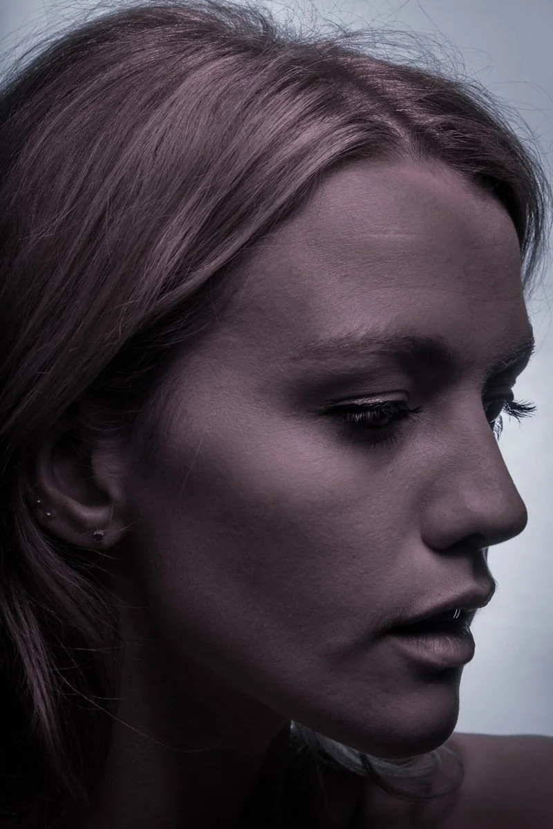 Model Portrait. Portrait Print. David Jenkin