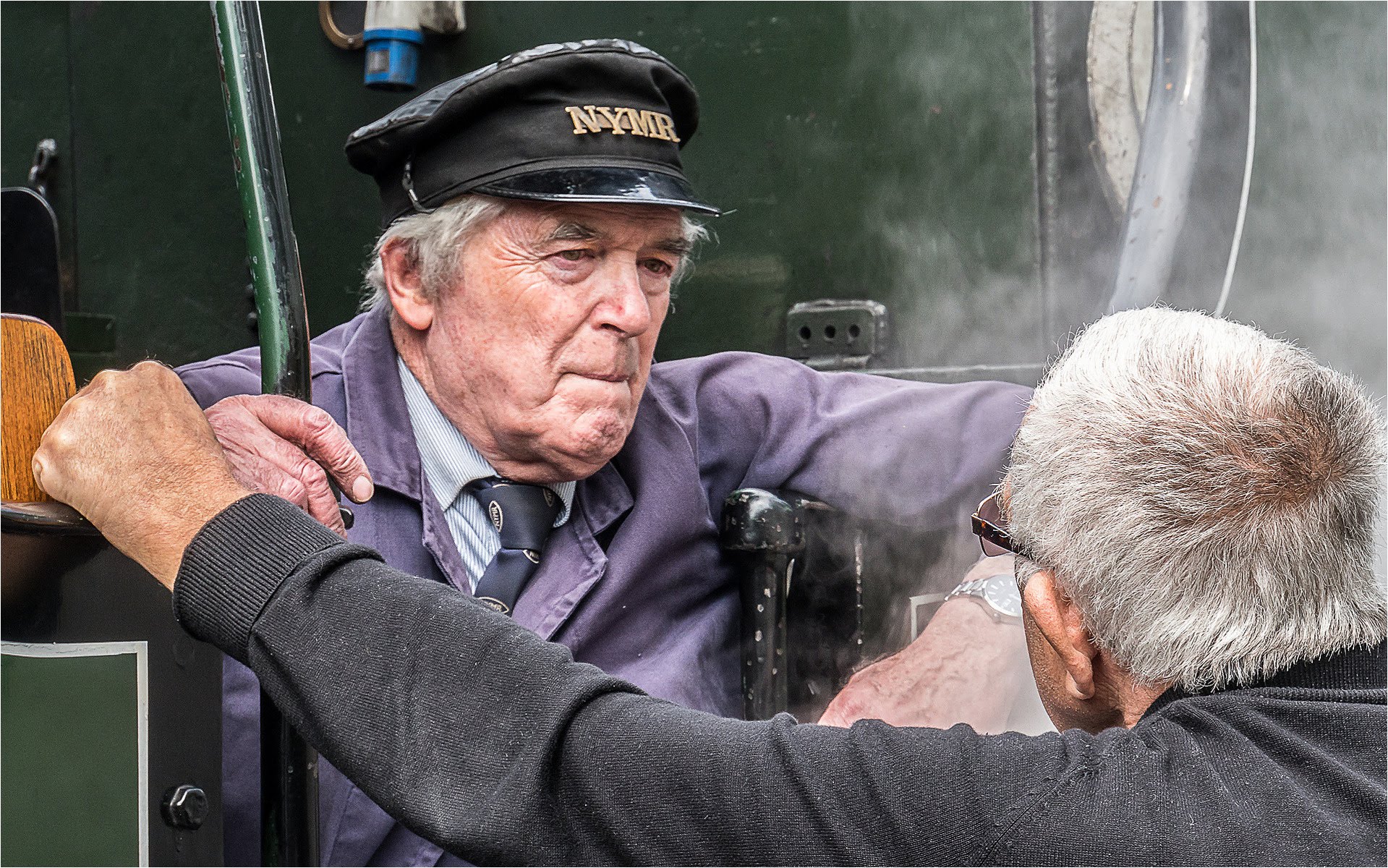 Intense Discussion, Pickering Railway, UK