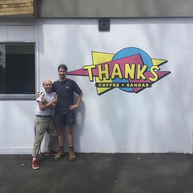 One of my favourite jobs so far - helping out my mate Gus with his new cafe! If you&rsquo;re near Jewel station, do yourself a favour and get a coffee from @thankscoffeeandsangas 👌 .
.
.
.
.
.
.
plumbing #plumber #roofer #gutters #roof #clean #build
