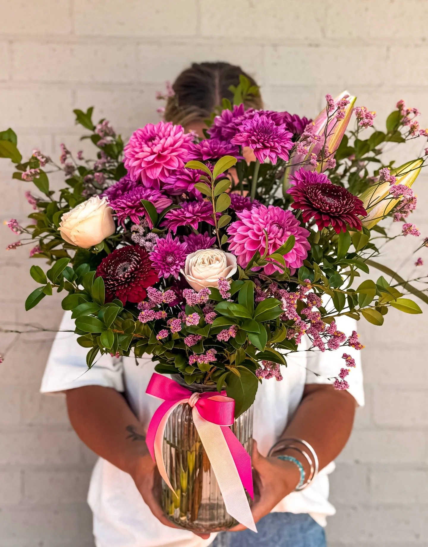 Today&rsquo;s bunch is giving warm hugs and good vibes only &mdash; a bright, berry-toned beauty that feels like someone finally ticking something off your mental load for you. 🌿💖

She&rsquo;s all about joy, colour, and that &ldquo;I needed this&rd