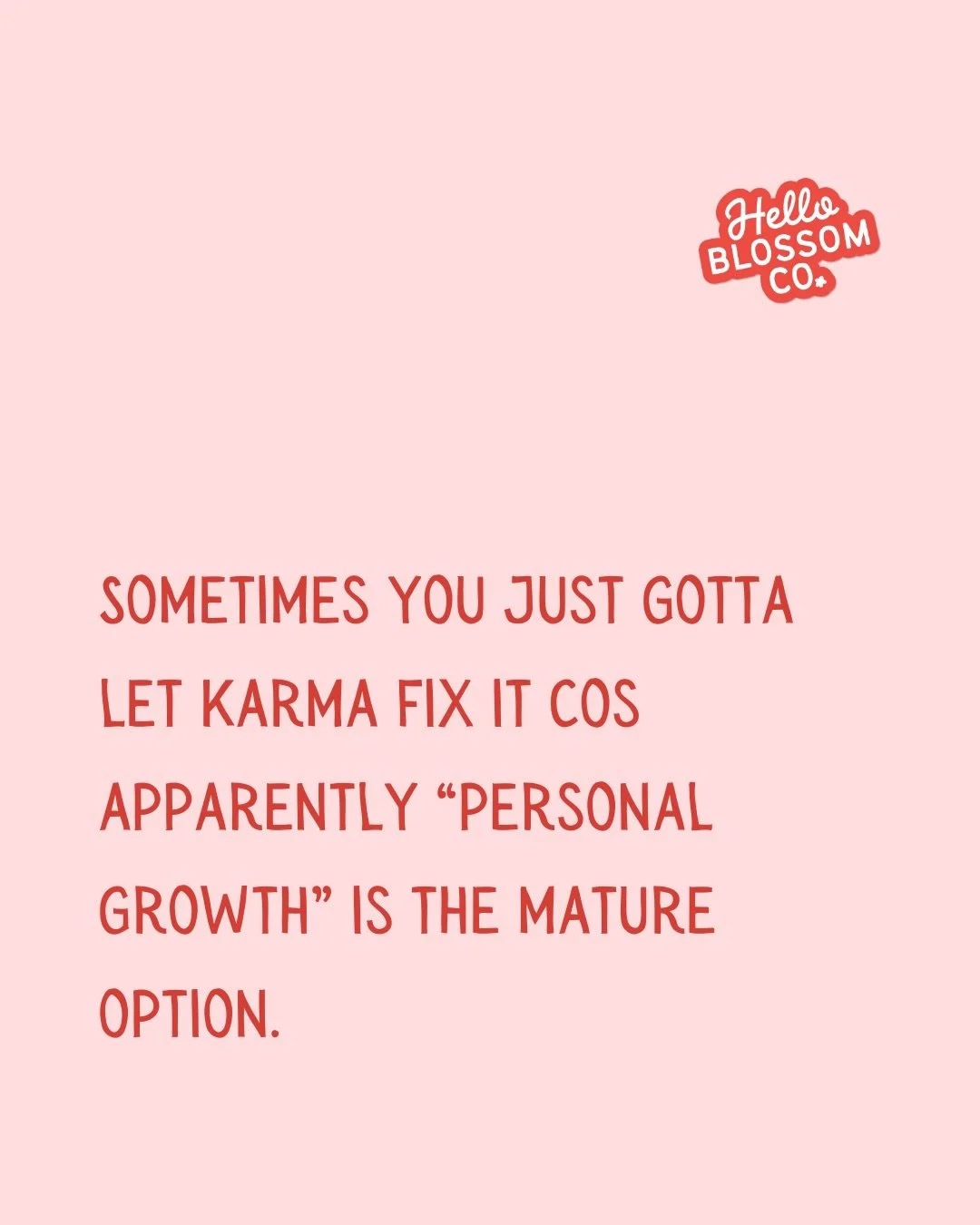 S E R I O U S L Y. 
T H O U G H.

Not every post has to be flowers&hellip; sometimes it&rsquo;s just a little public service announcement for the girls.

A reminder that you can be kind, confident, a little savage when required&hellip; and still bloo
