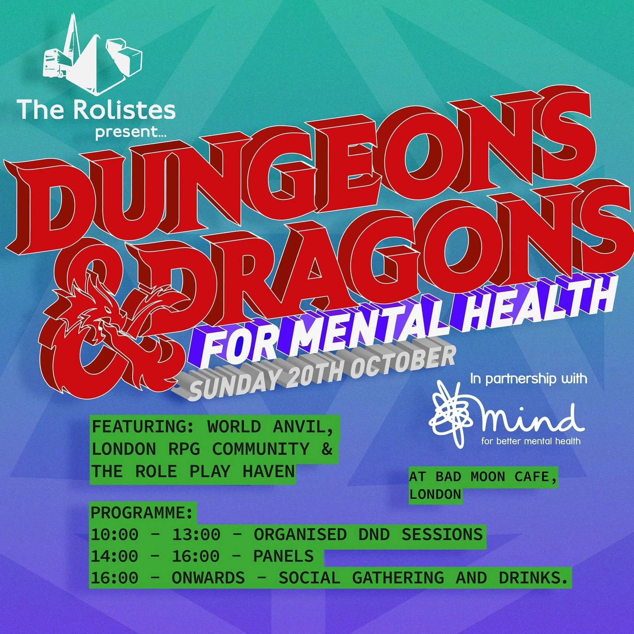 Dungeons &amp; Dragons For Mental Health by The Rolistes