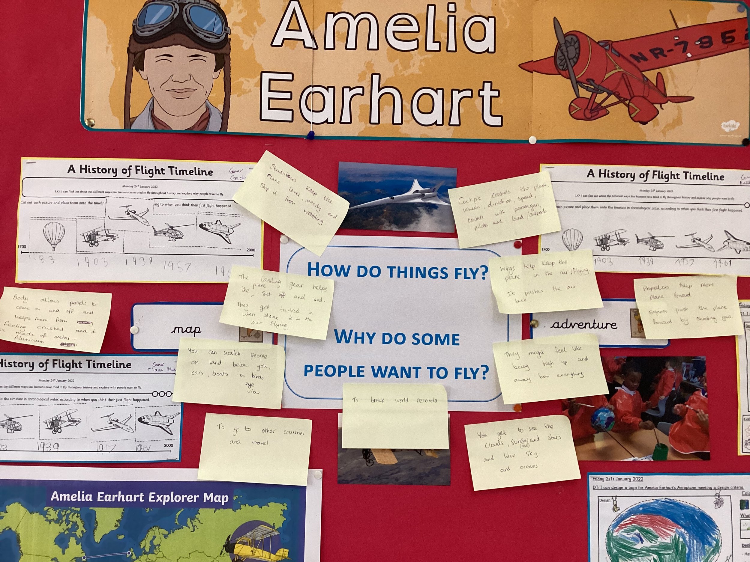 Amelia Earhart and Flight!