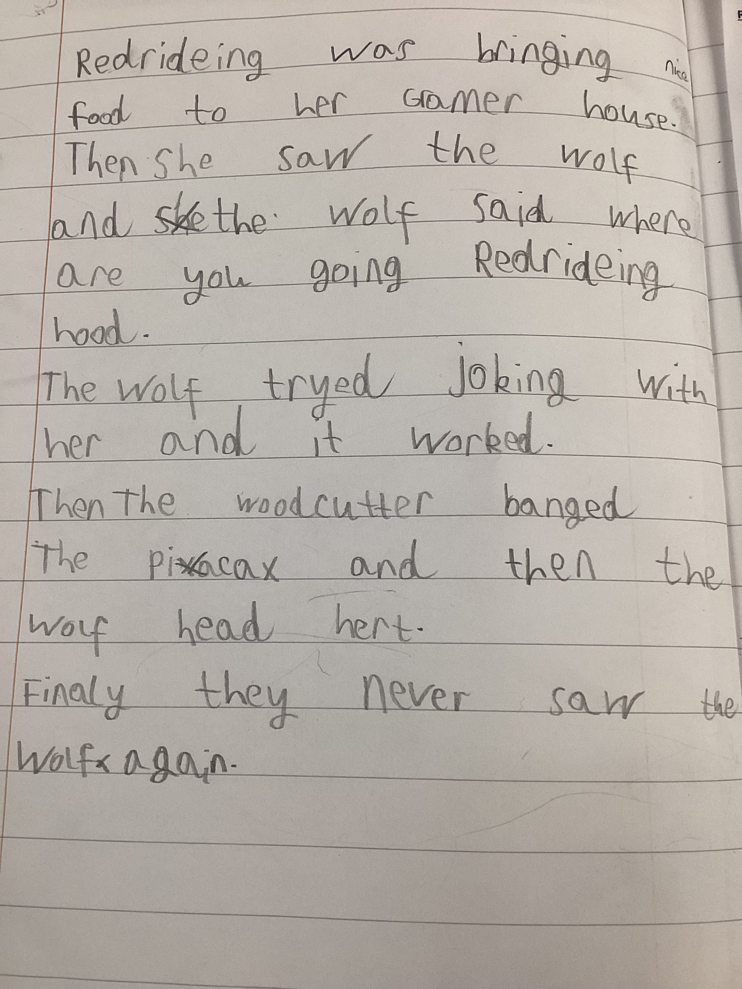 Literacy - Traditional Tales!