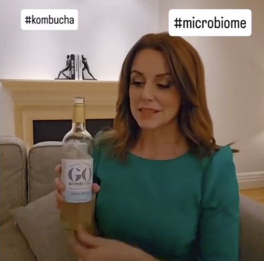 ANOTHER MINDFUL CELEBRITY REPLACES THE ALCOHOL WITH GO KOMBUCHA!