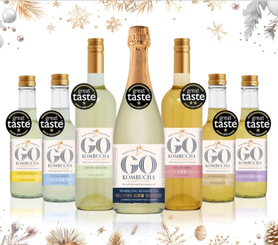 IS HOME FOR CHRISTMAS!

We&rsquo;re delighted to announce that GO Kombucha is back in production at Carr Taylor Vineyard throughout autumn and winter &ndash; and into spring 2027!

We&rsquo;re keeping the kombucha flowing as we continue to seek a buy