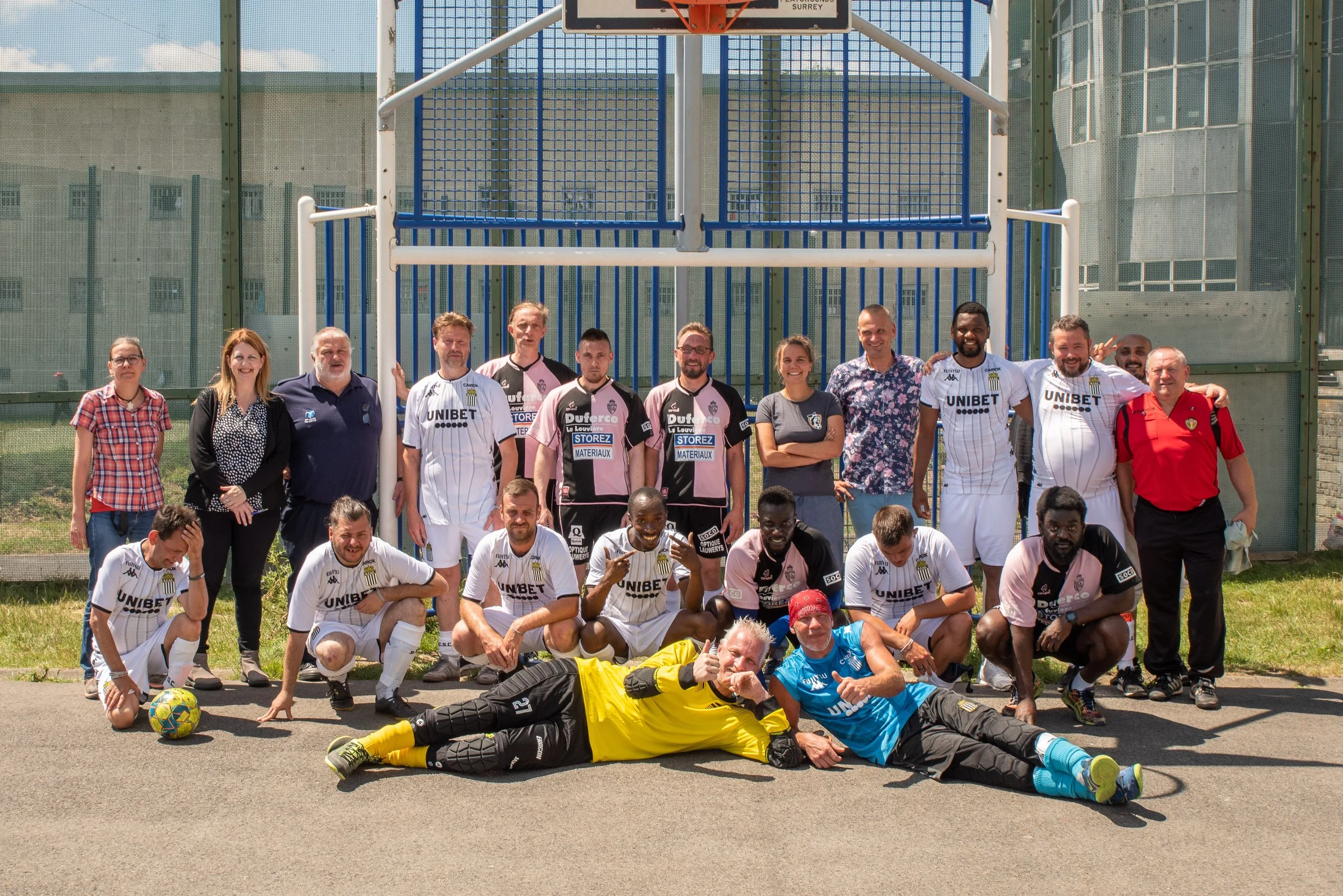 Le Sporting de Charleroi Younited se donne à fond