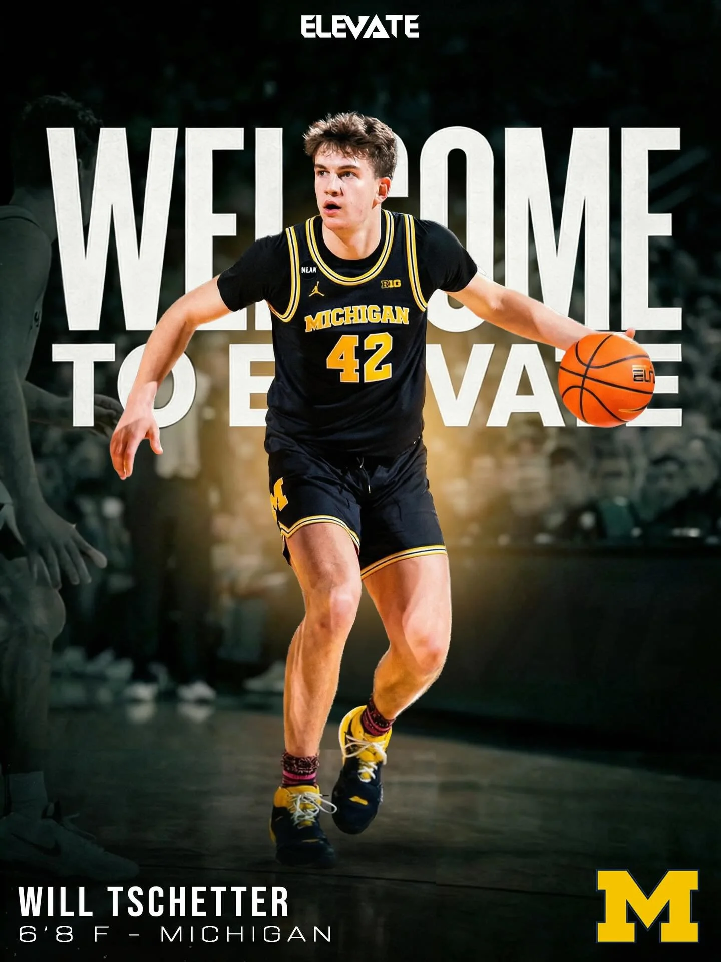 Elevate Sports Alliance is proud to welcome Will Tschetter, a 6&rsquo;8 Forward out of The University of Michigan 〽️

@tschetterwill isn&rsquo;t just another player - he&rsquo;s the definition of a basketball Swiss Army knife. A floor-spacing sniper 