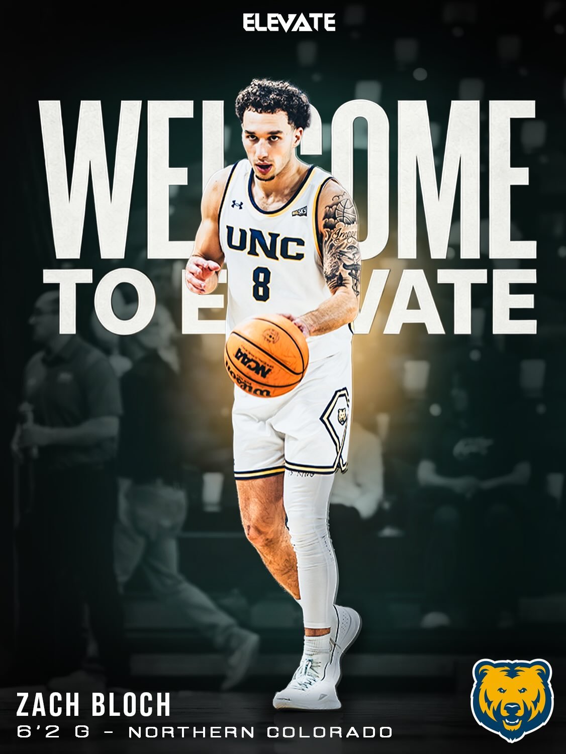 Elevate Sports Alliance is proud to welcome Zach Bloch, a 6&rsquo;2 Guard out of Northern Colorado 🚀

@zacharybloch is an elite shooter that stretches defenses well beyond the arc. Pull-up, catch and shoot, off ball movement it doesn&rsquo;t matter.