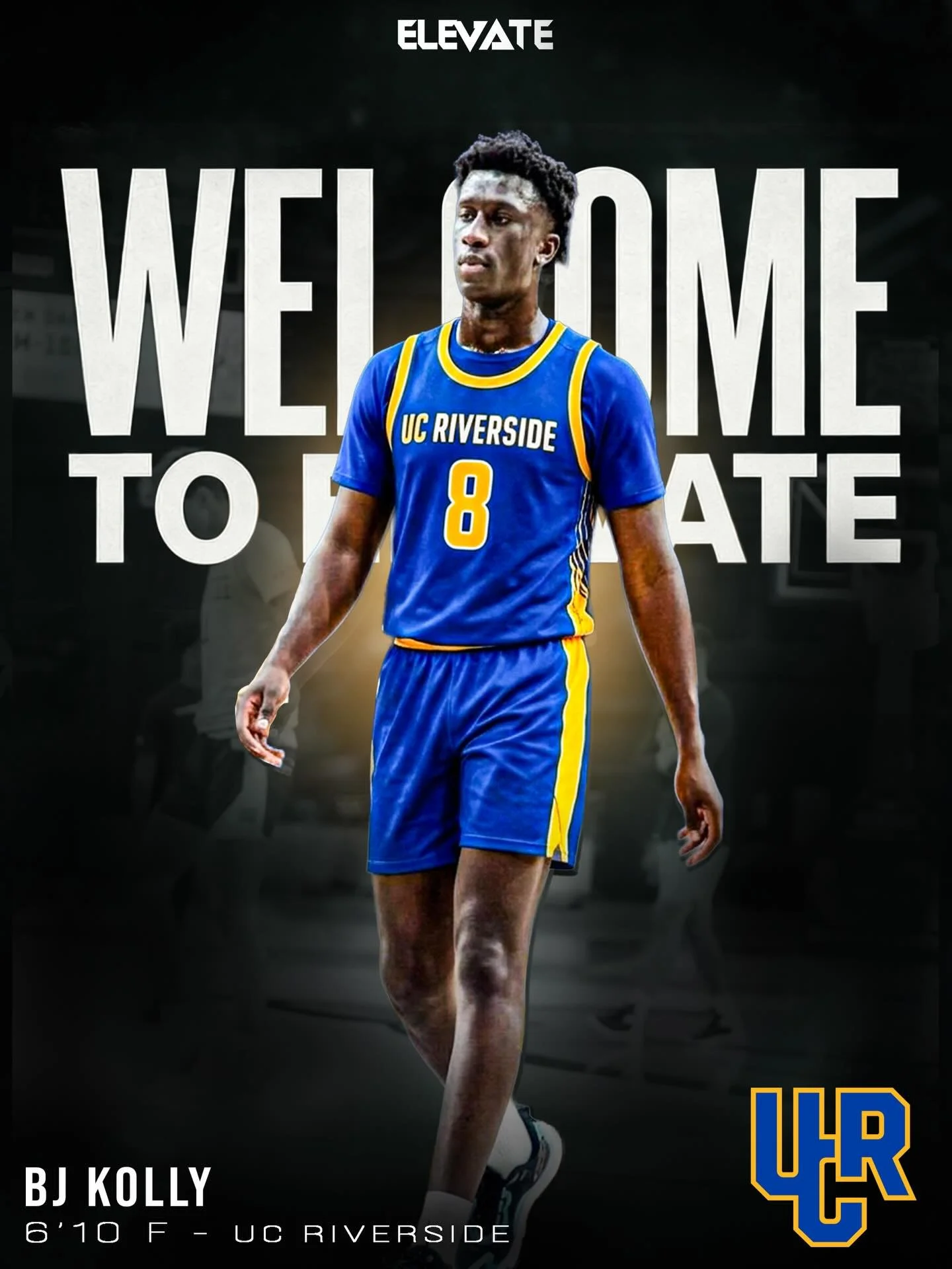 Elevate Alliance is proud to welcome BJ Kolly, a 6&rsquo;10 forward out of UC Riverside 🚀

@bj.kolly has the ability to use his size and athleticism to control the glass and affect shots defensively. Offensively he&rsquo;s shot over 50% FG throughou
