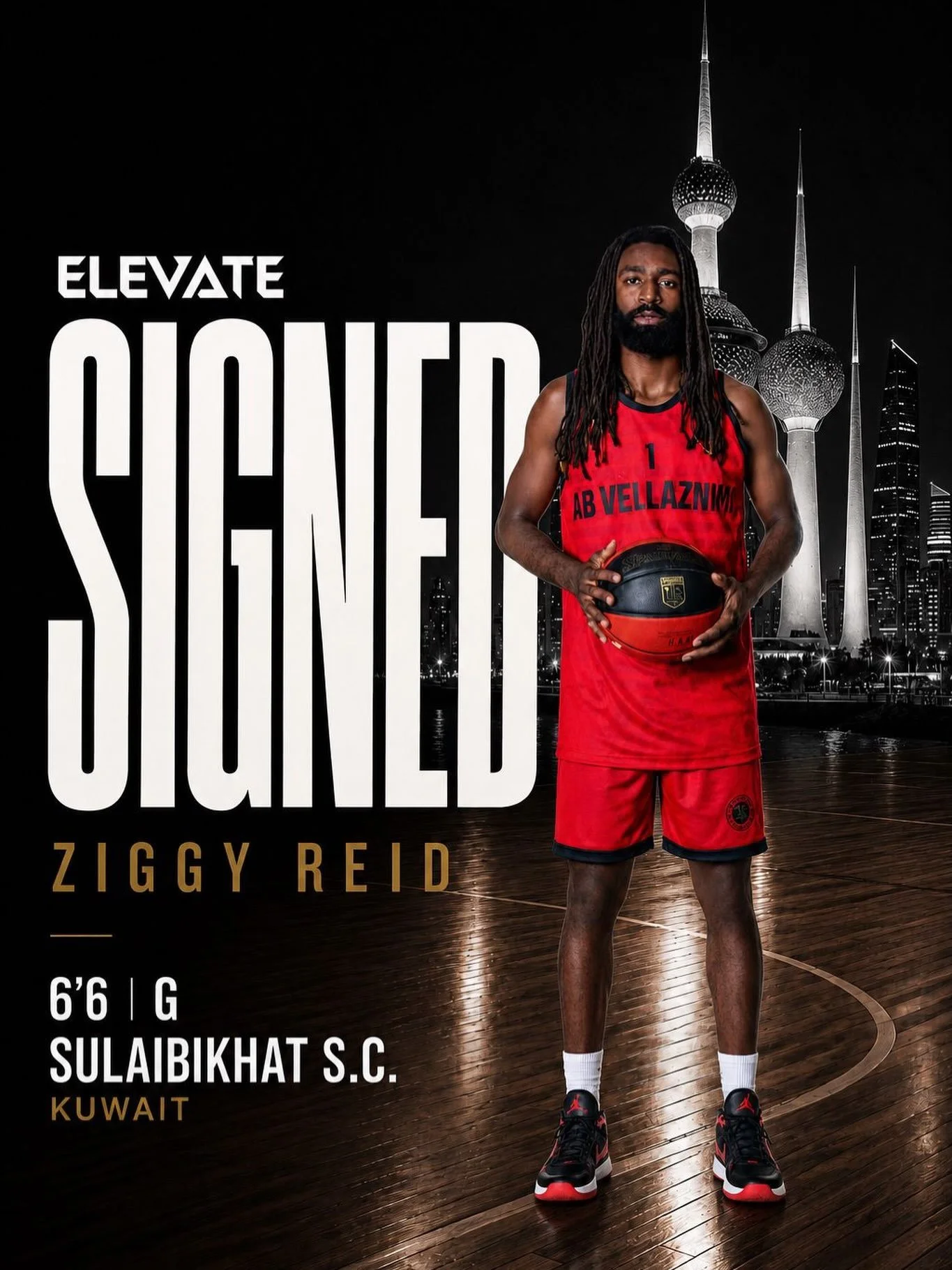 ZIGGY REID | AL SULAIBIKHAT @kbakuwait 

It&rsquo;s official. Ziggy Reid is taking his talents to Kuwait. Ziggy won an Austrian Superliga championship in his very first professional season with Oberwart in 2024-25, then took his game to Kosovo with V