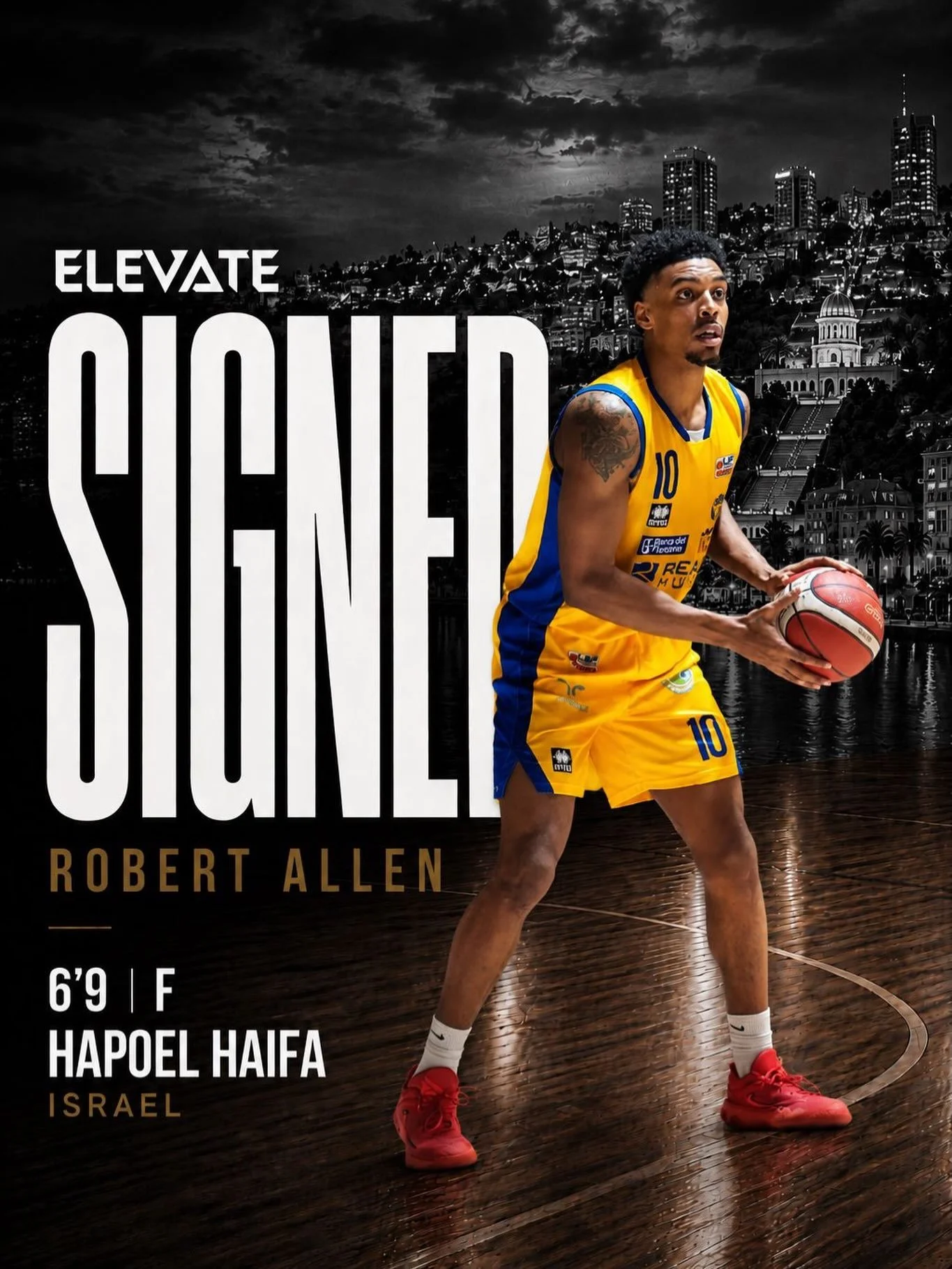 ROBERT ALLEN | HAPOEL HAIFA

It&rsquo;s official. Robert Allen is signed. Coming off a standout 2025-26 season in Italy with Basket Torino, Robert averaged 18.9 points, 9.9 rebounds, and 2.1 assists in 30.9 minutes per game across the Serie A2 regula