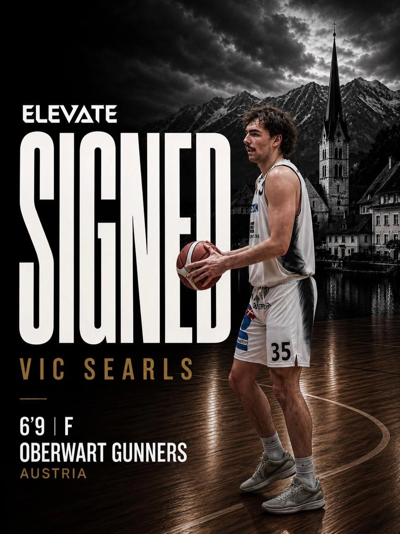 VIC SEARLS | OBERWART GUNNERS 

It&rsquo;s official. @victorsearls is headed to Austria! After a standout rookie season with @officialteamfog in Denmark, where he averaged 14.5 points, 7.3 rebounds, and 2.1 assists per game while shooting 71.2% from 