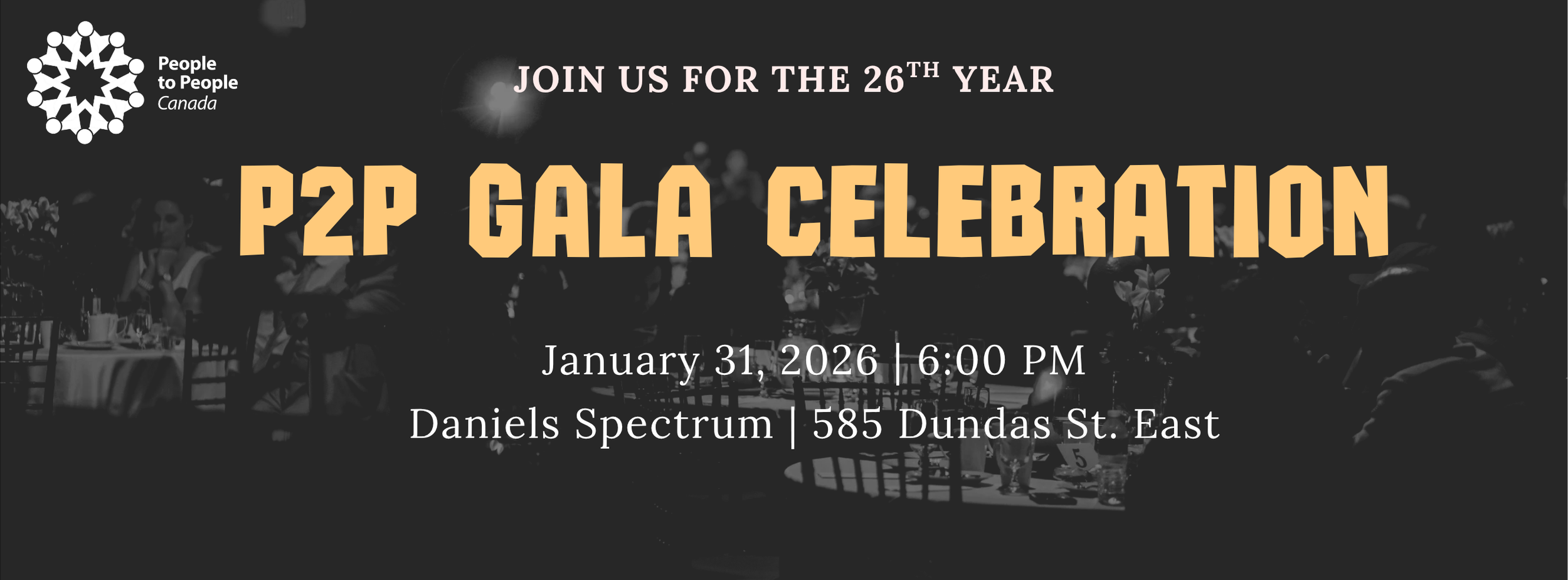 P2P Canada's 26th Annual Gala