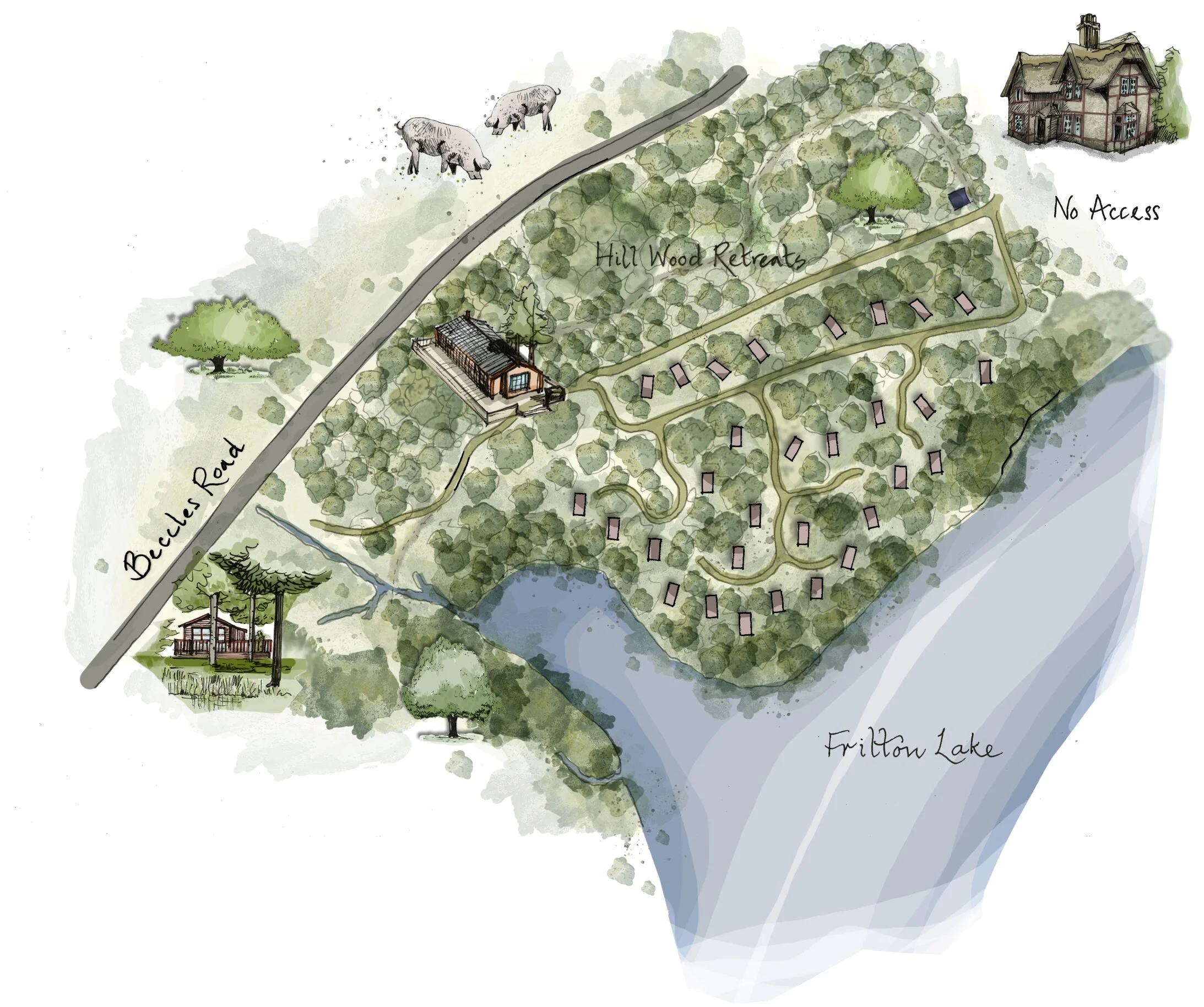 FRITTON LAKE, HOLIDAY PARK