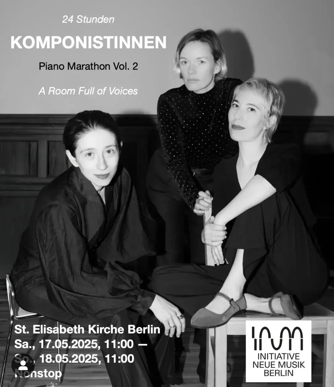 Premiere of 'Contemplations', a new piano work 