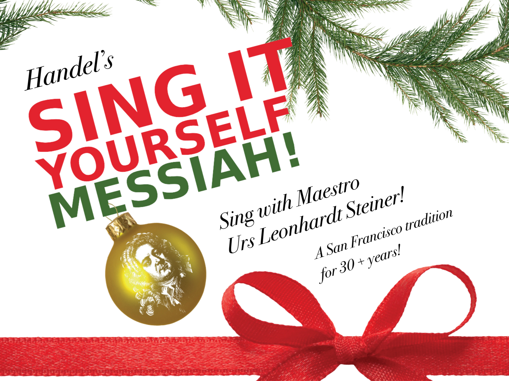 Sing It Yourself Messiah (SFSU - McKenna Theatre)