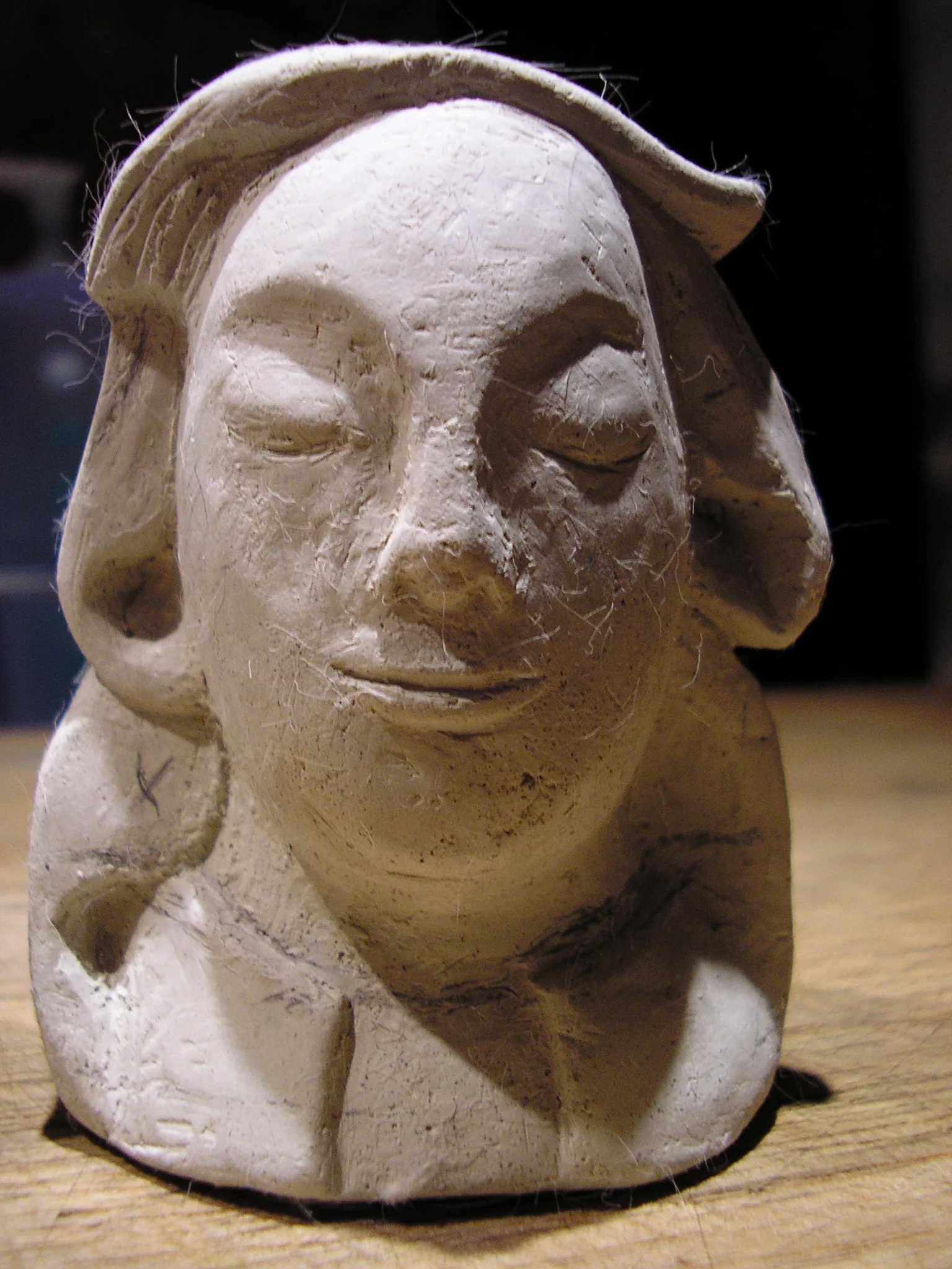 8 clay maquette for angel carving.jpg