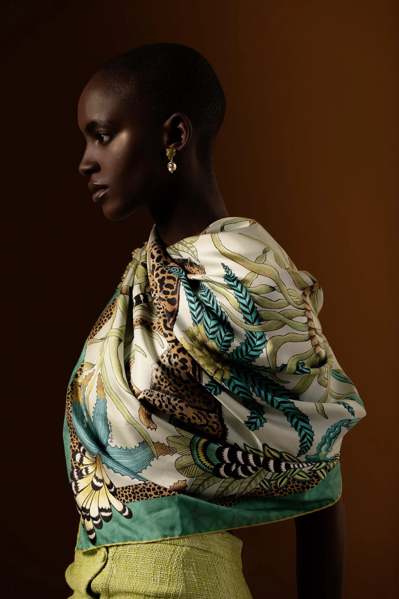 Scarf Barramundi Annette Lormada - One of Twelve