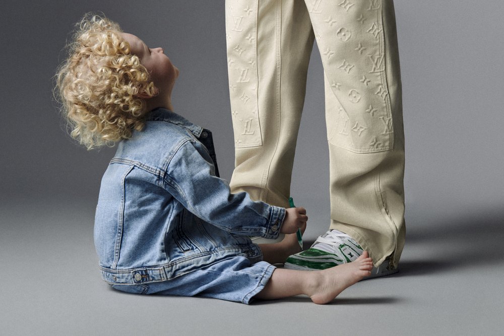 RETAIL] Louis Vuitton Green Monogram Workwear Denim Pants : r