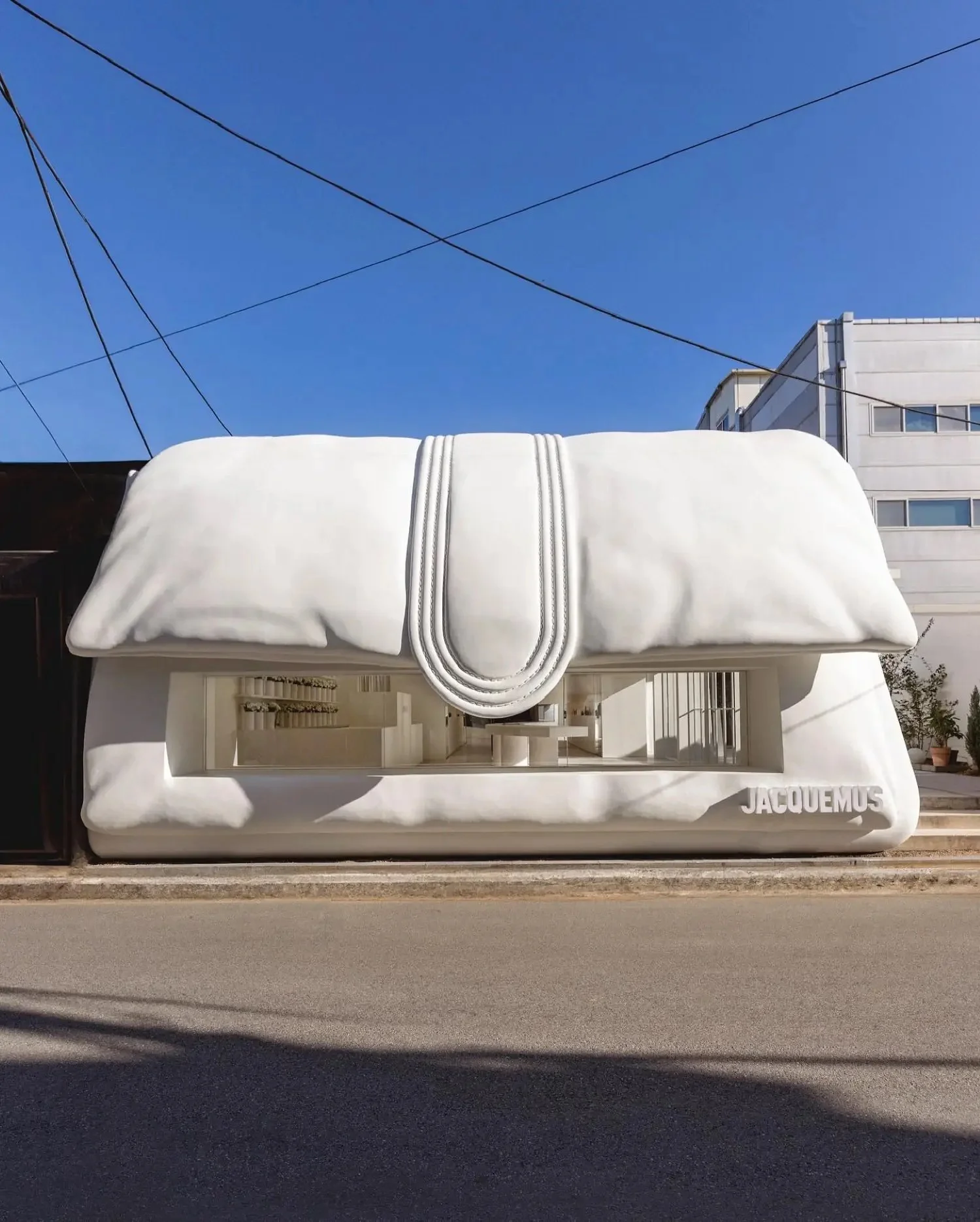 Jacquemus' Café Fleurs concept pop-up in Seoul