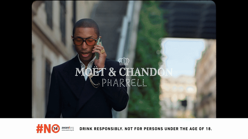 The Moët & Chandon Pharrell Limited Edition Collection