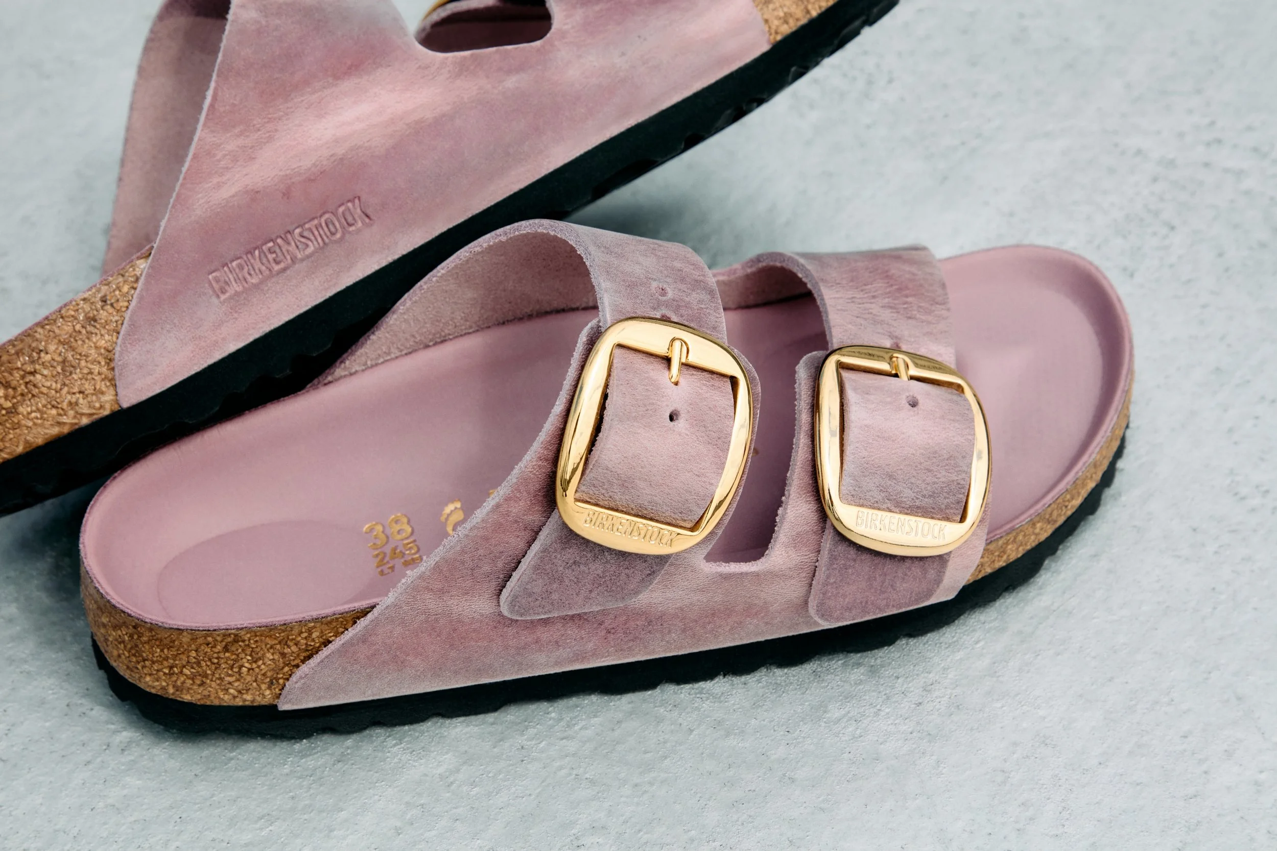 BIRKENSTOCK Arizona Big Buckle Oiled Leather Lavender (R3799) 2.jpg