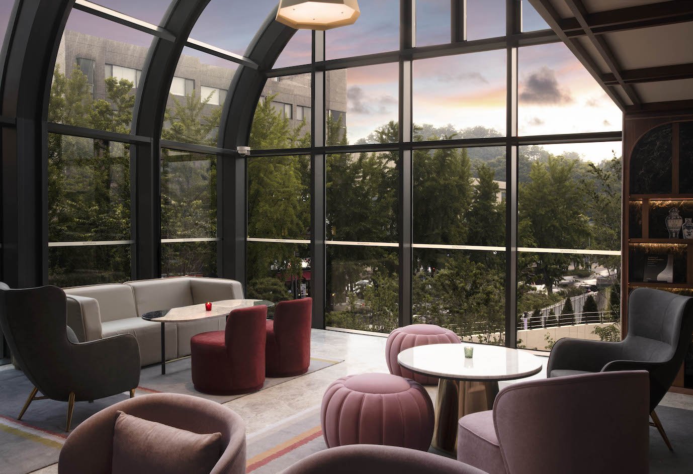 Mondrian Seoul Itaewon: Blossoms and the Architecture of Community