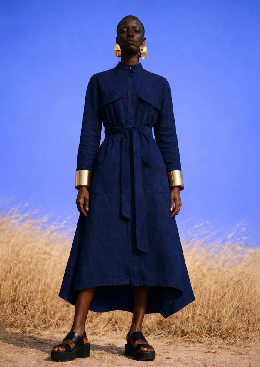 Elongated Utility Shirt Dress Dark Navy.jpg