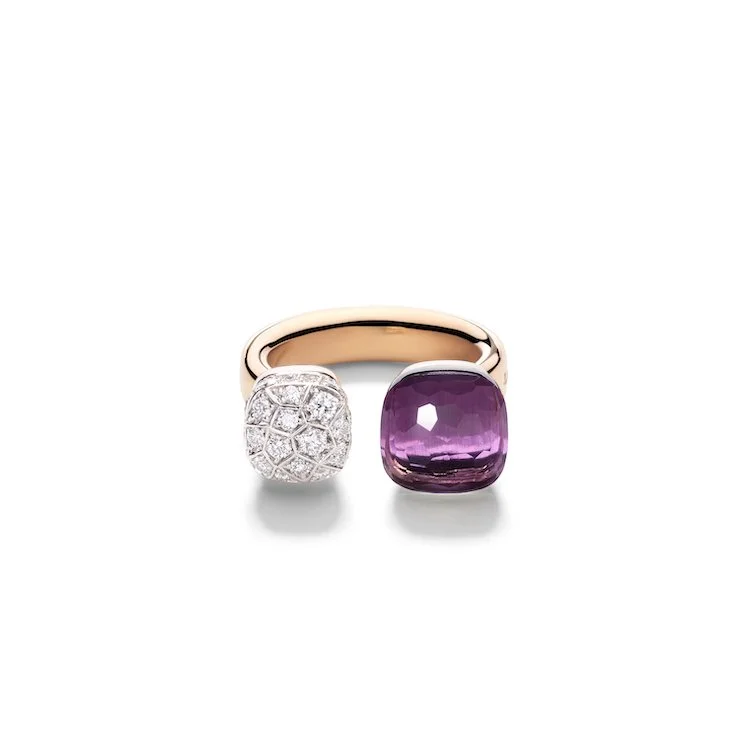 Nudo ring with amethyst and diamonds by Pomellato (2).jpg