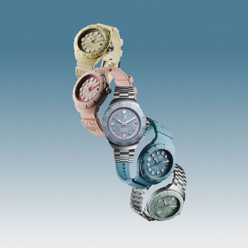 Racing in Pastels TAG Heuer