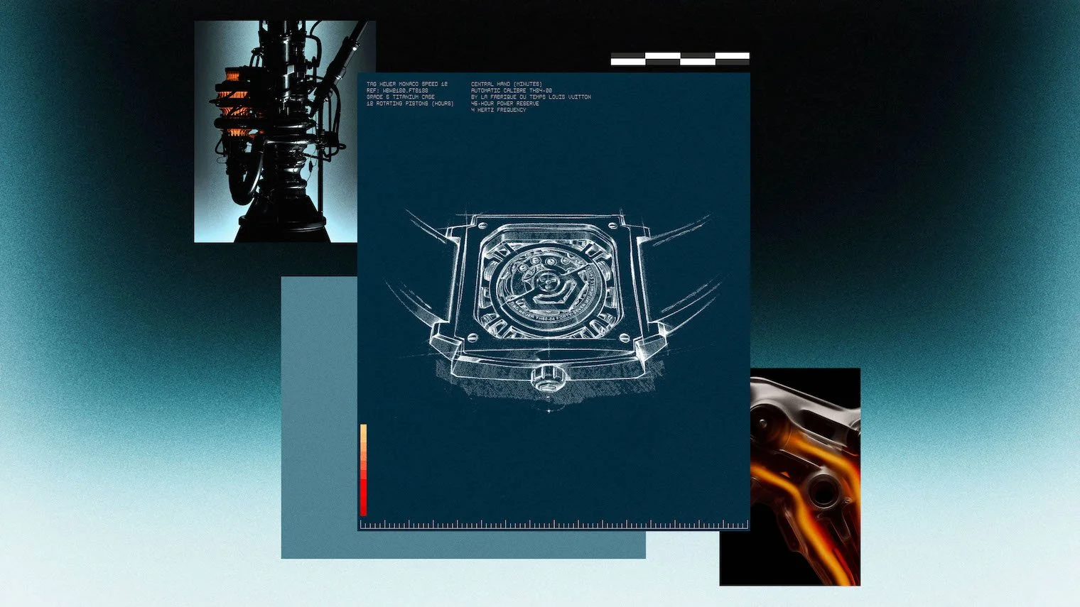 TAG Heuer Monaco Speed 12  The art of time at full throttle