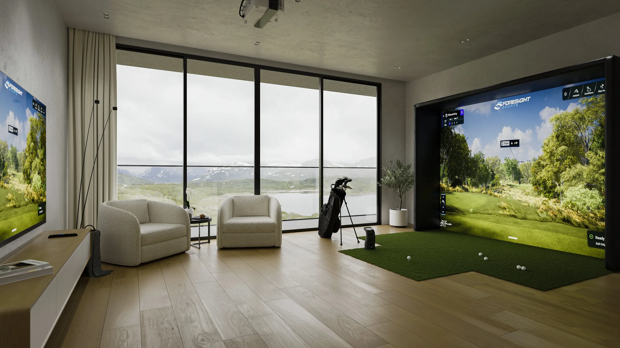 Best Indoor Golf Simulators for Year-Round Golf Training at Home