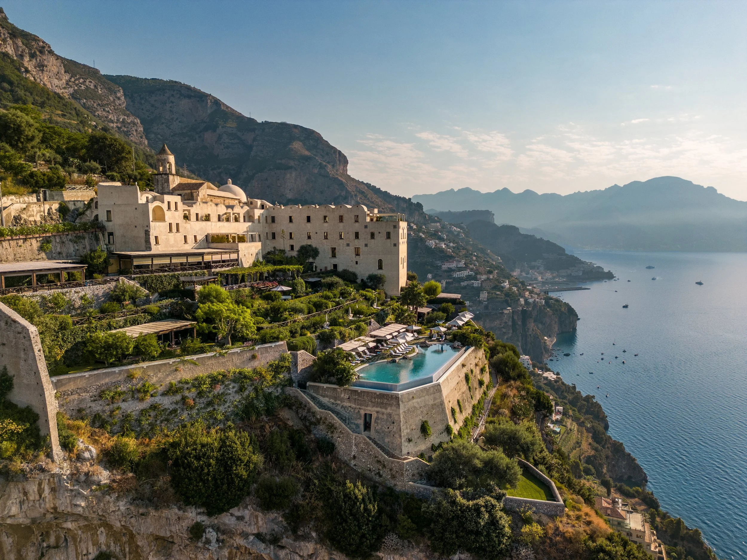 Monastero Santa Rosa — A Sanctuary Above the Sea