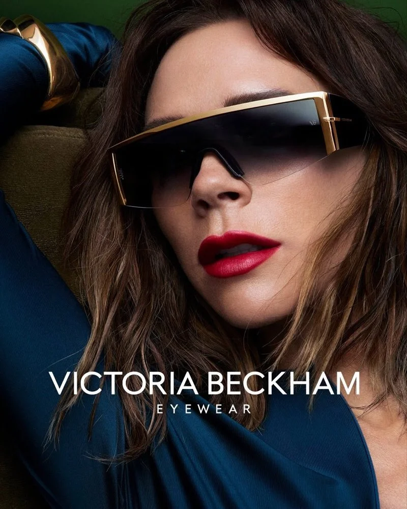 Victoria Beckham Fronts Her Own Eyewear Again, This Time in Full Fall Glamour